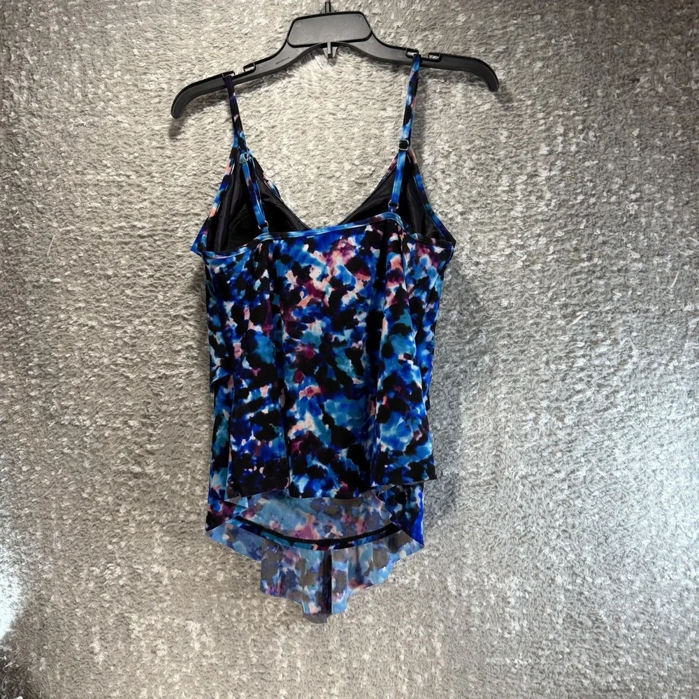 MagicSuit Peace Out Rita Adjustable Strap Swim Tankini 12 Beach Vacation